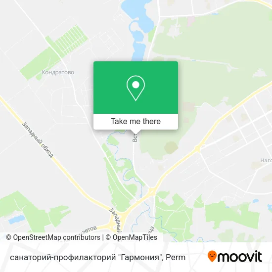 санаторий-профилакторий "Гармония" map