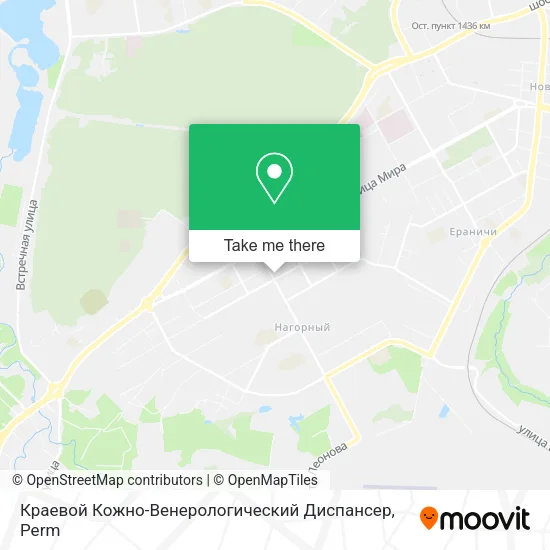 Краевой Кожно-Венерологический Диспансер map