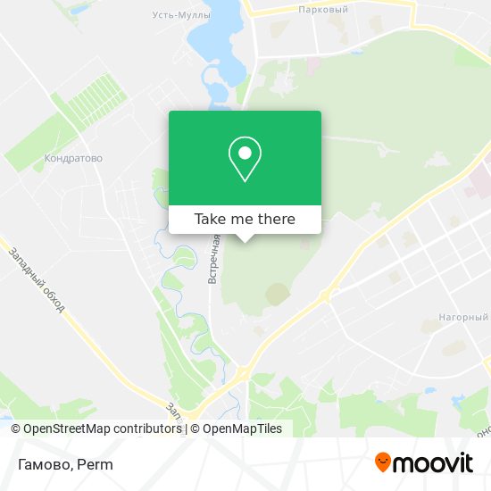 Гамово map