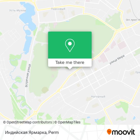 Индийская Ярмарка map