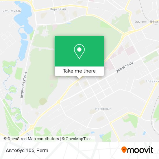 Автобус 106 map