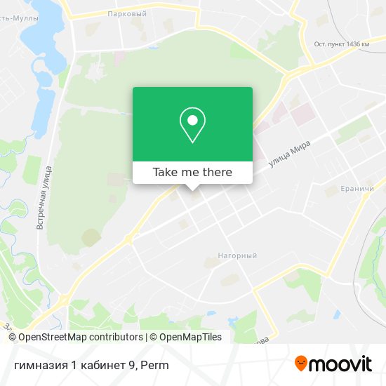 гимназия 1 кабинет 9 map