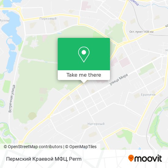 Пермский Краевой МФЦ map