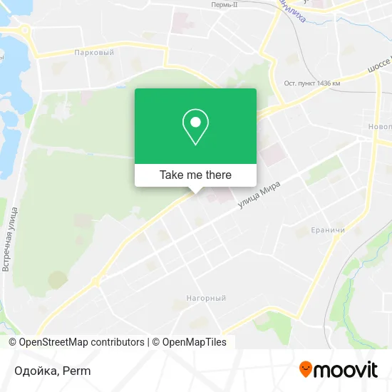 Одойка map