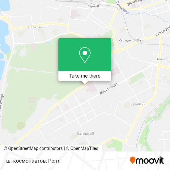 ш. космонавтов map