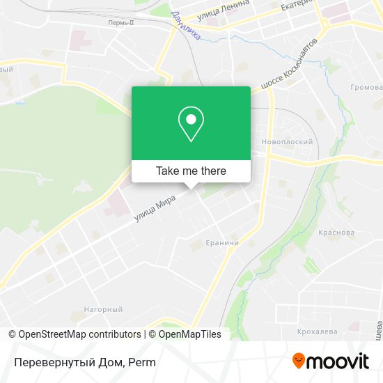 Перевернутый Дом map