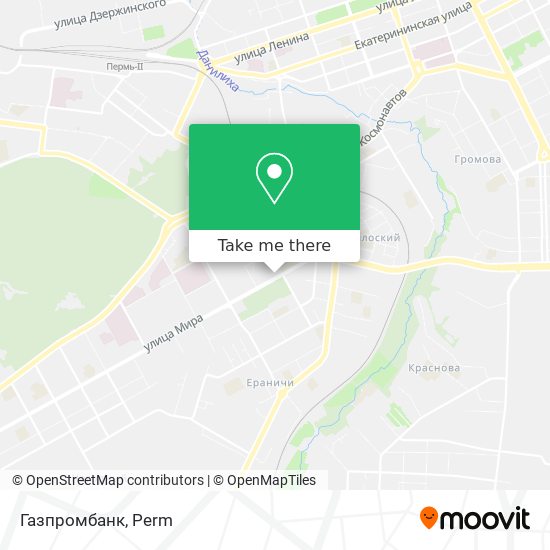 Газпромбанк map