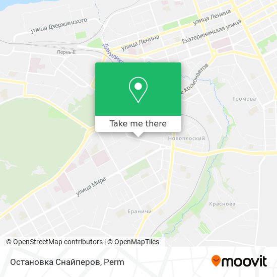 Остановка Снайперов map