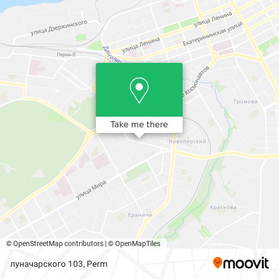 луначарского 103 map