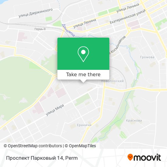 Проспект Парковый 14 map