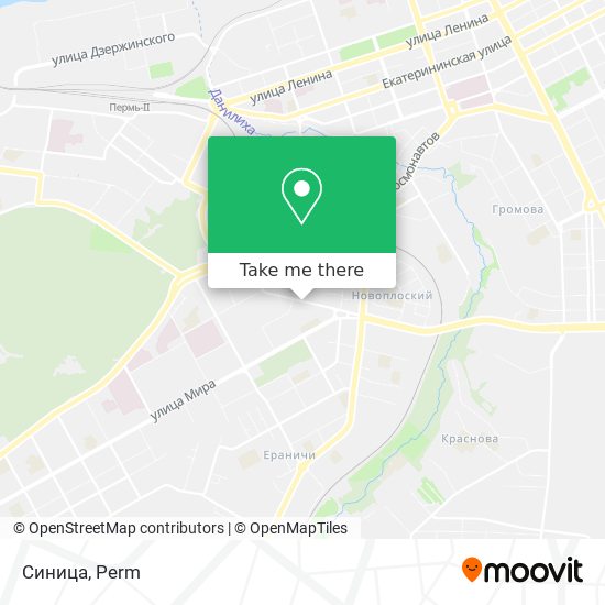 Синица map