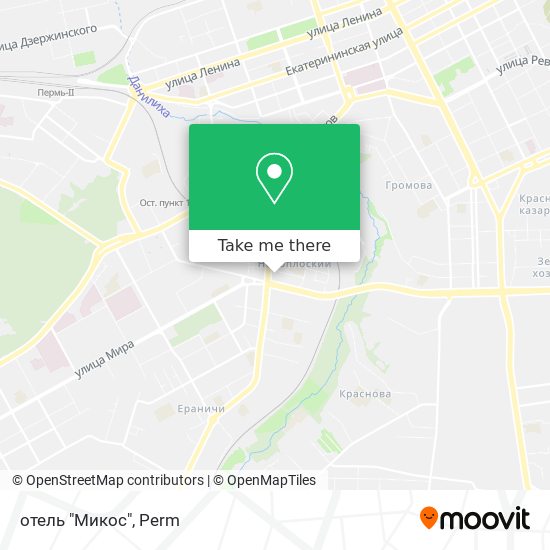 отель "Микос" map