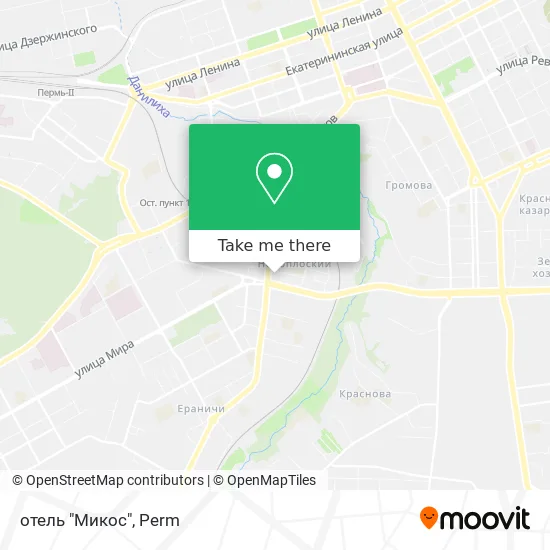 отель "Микос" map