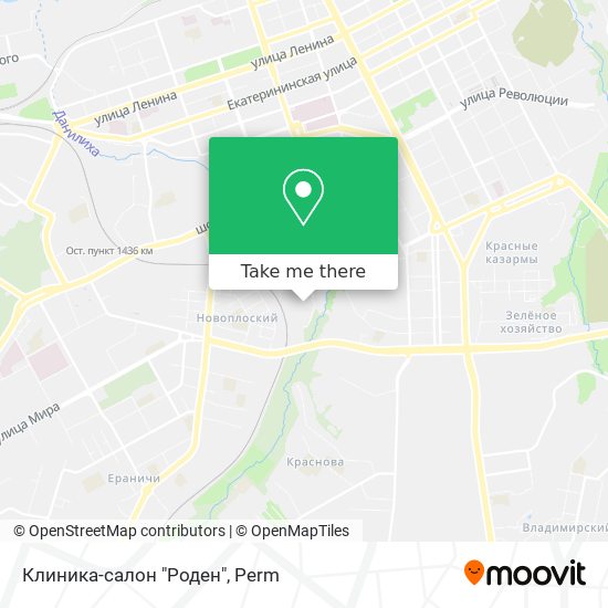 Клиника-салон "Роден" map