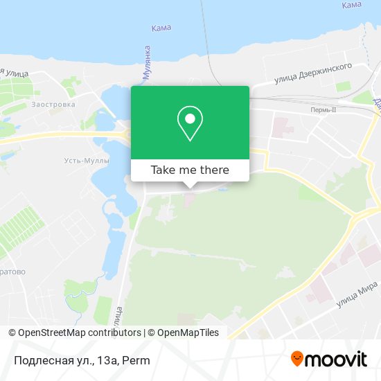 Подлесная ул., 13а map