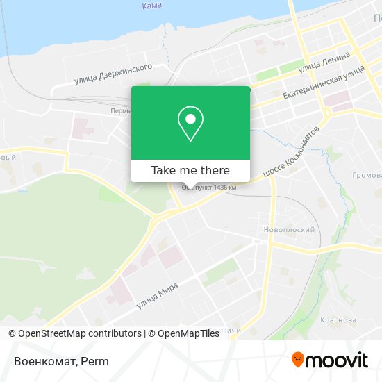 Военкомат map