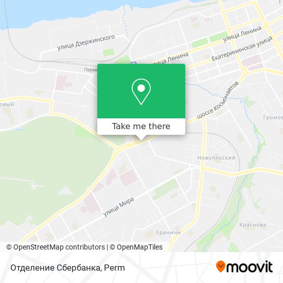 Отделение Сбербанка map
