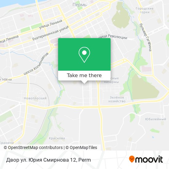 Двор ул. Юрия Смирнова 12 map