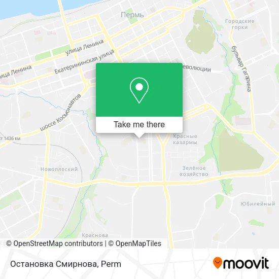 Остановка Смирнова map