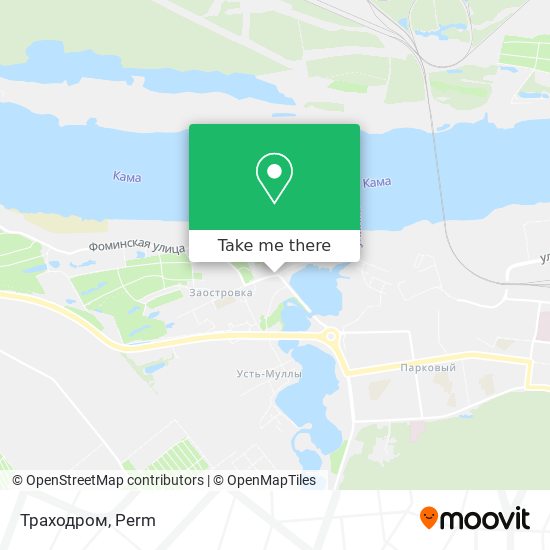 Траходром map