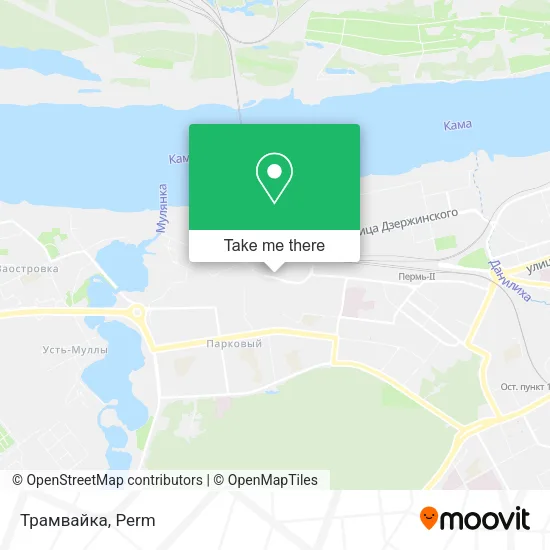 Трамвайка map