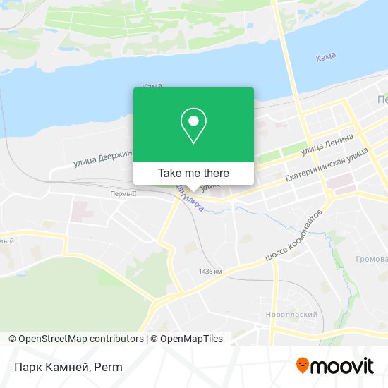Парк Камней map