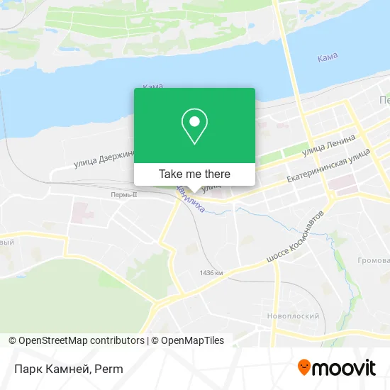 Парк Камней map