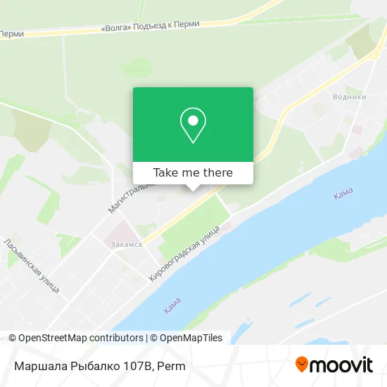 Маршала Рыбалко 107В map