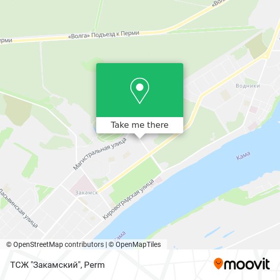 ТСЖ "Закамский" map