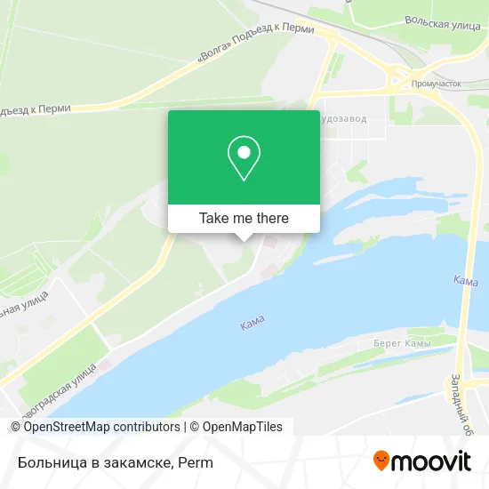 Больница в закамске map