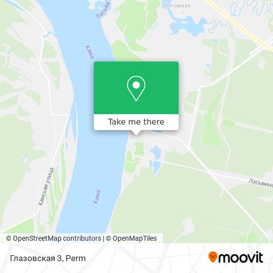 Глазовская 3 map