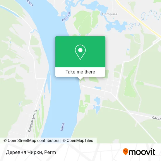 Деревня Чирки map