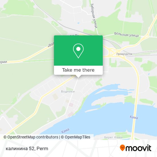 калинина 52 map