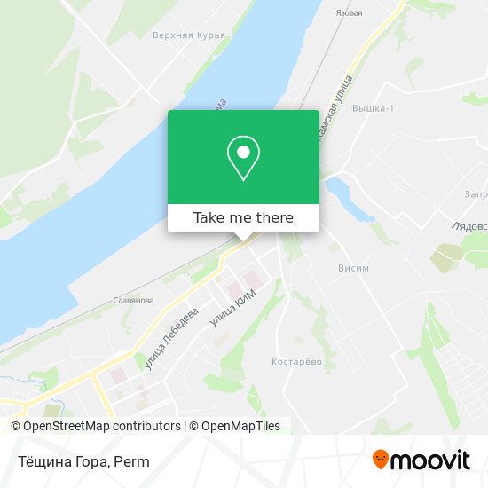 Тёщина Гора map