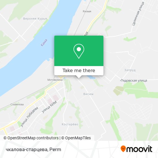 чкалова-старцева map