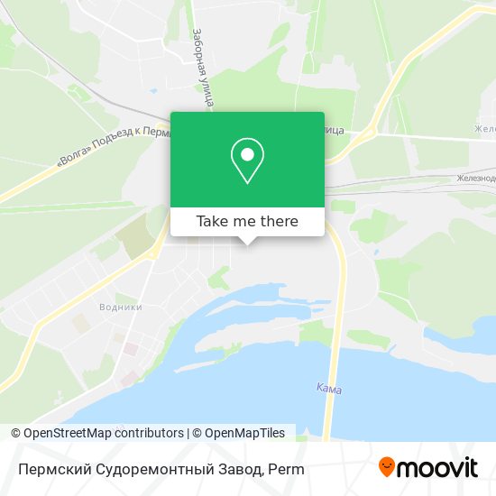 Пермский Судоремонтный Завод map