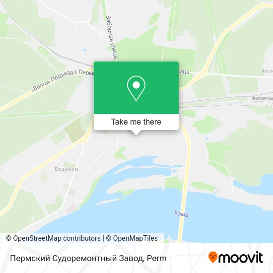 Пермский Судоремонтный Завод map