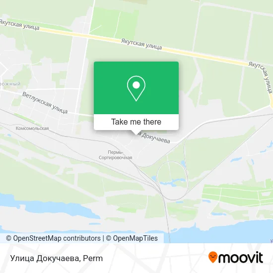 Улица Докучаева map