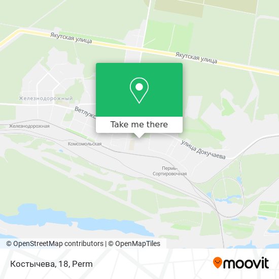Костычева, 18 map