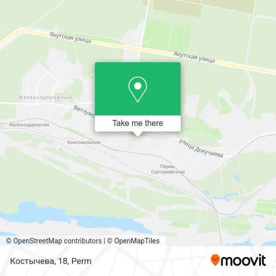 Костычева, 18 map