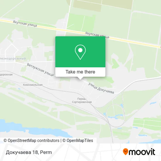 Докучаева 18 map