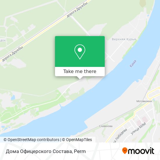 Дома Офицерского Состава map