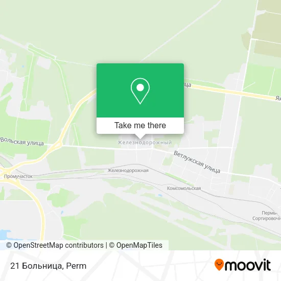 21 Больница map