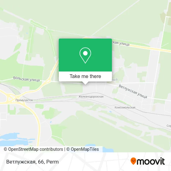 Ветлужская, 66 map