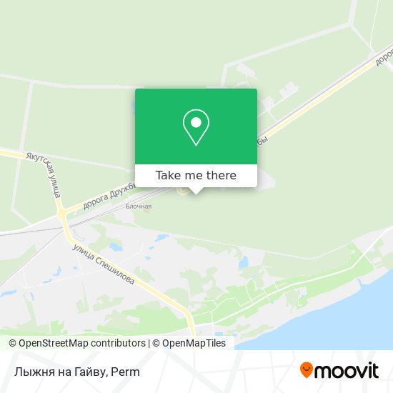 Лыжня на Гайву map