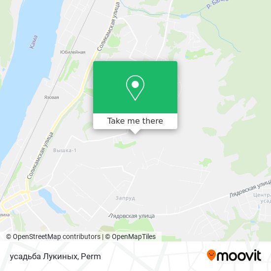 усадьба Лукиных map