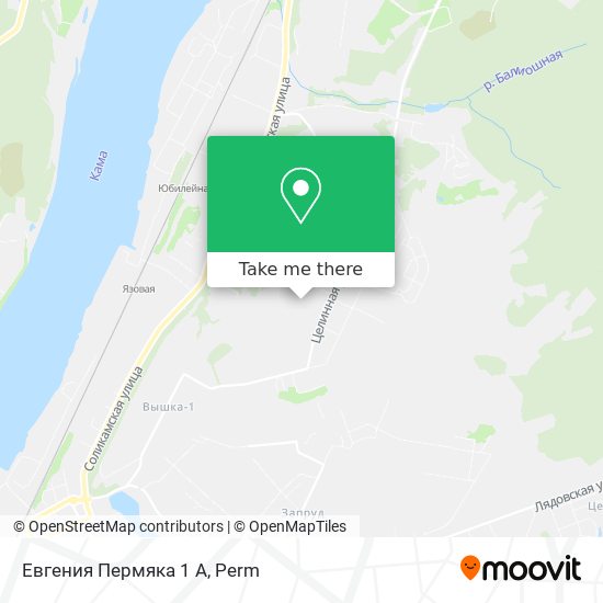 Евгения Пермяка 1 А map
