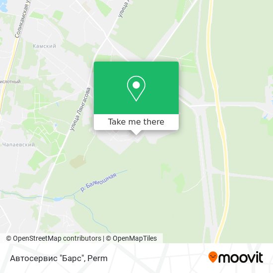 Автосервис "Барс" map