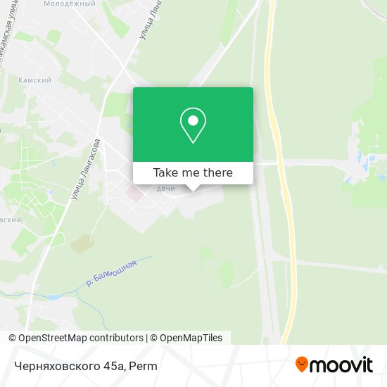 Черняховского 45а map
