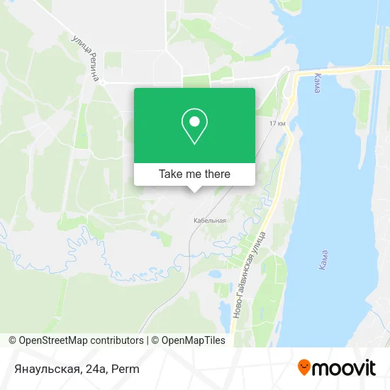 Янаульская, 24а map